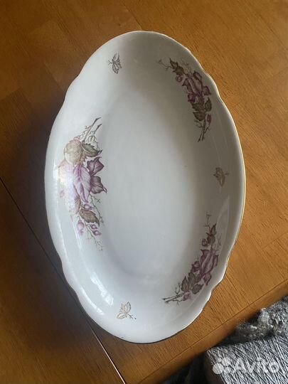 Блюдо большое СССР винтаж