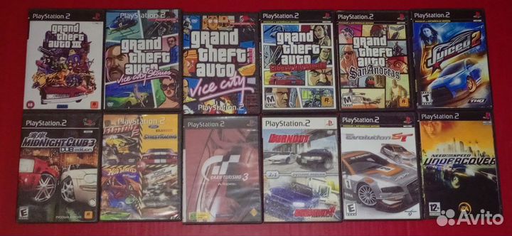 Игры на sony playstation 2