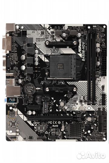 Материнская плата ASRock B450M-HDV R4.0