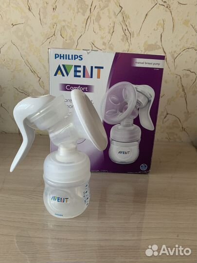 Молокоотсос avent ручной