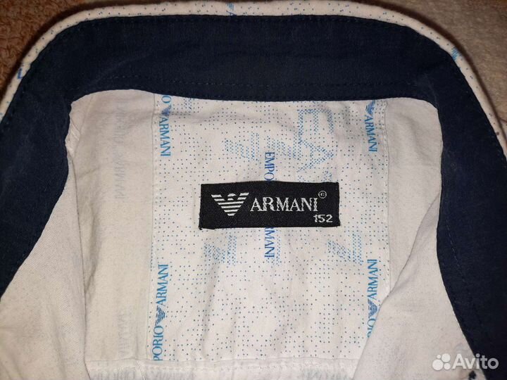 Рубашка с длинным рукавом на мальчика