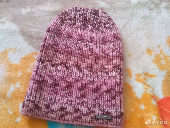 Шапка вязаная бини
