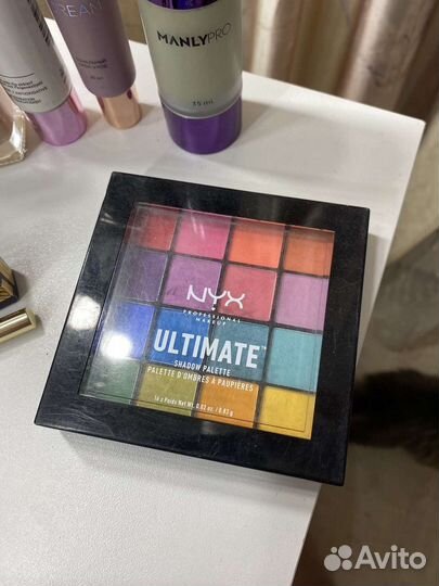 Estee lauder, manly pro, wet n wild,ciate, nyx