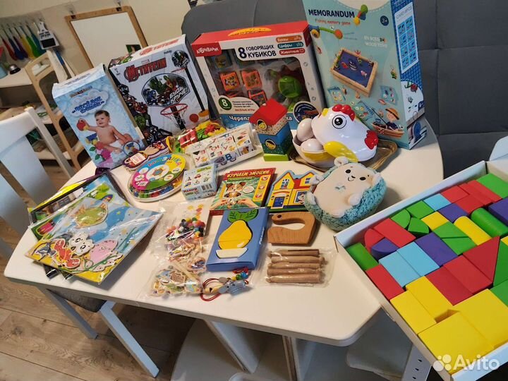 Детские настольные/развивающие игры