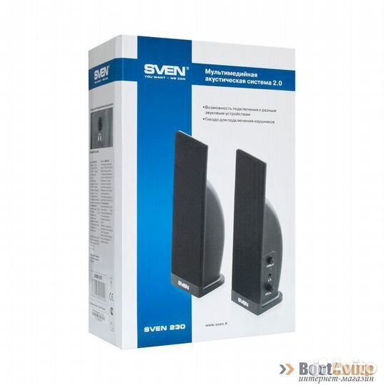 Колонки 2.0 sven 230