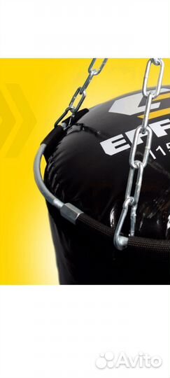 Боксерский мешок кожаный