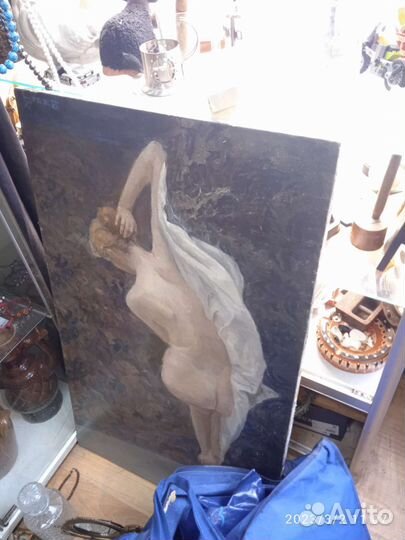 Картина маслом обнаженная