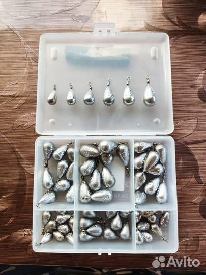 Набор грузов. Капля. 10-32 гр. 60 шт