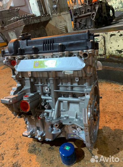 Двигатель новый Hyundai/KIA G4FA 1,4л Гарантиия