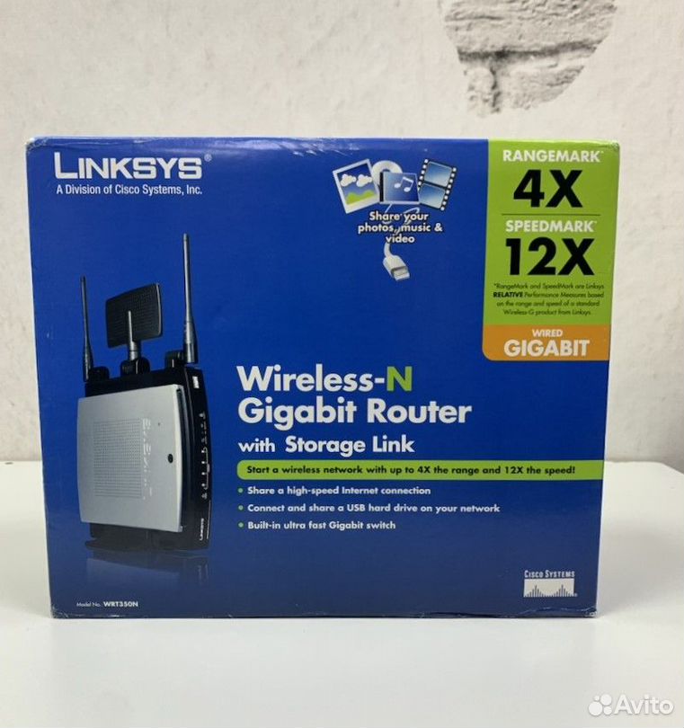 Роутер Linksys WRT350N