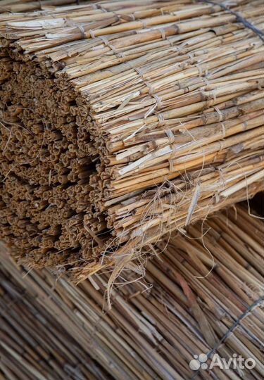 Интерьерные маты из камыша