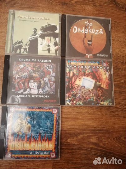 Cd диски инструментал, русский рок и др