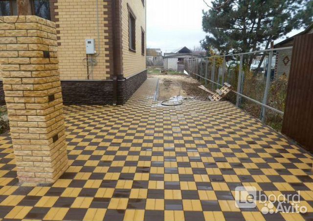 Укладка тротуарной плитки, брусчатки в Барнауле | Услуги | Авито