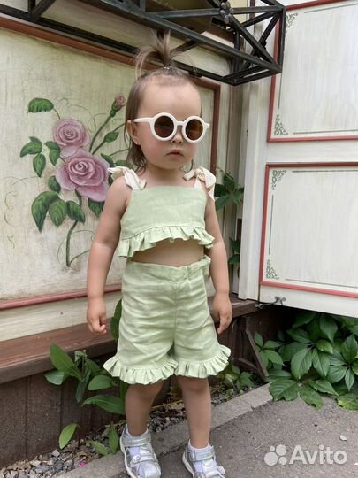 Комплект топ шорты