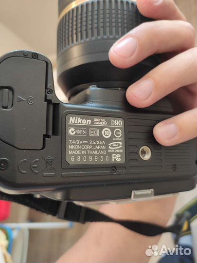Фотоаппарат nikon d90 + tamron SP AF 17-50mm
