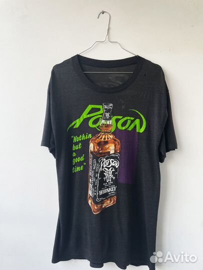 Винтажная футболка Poison 