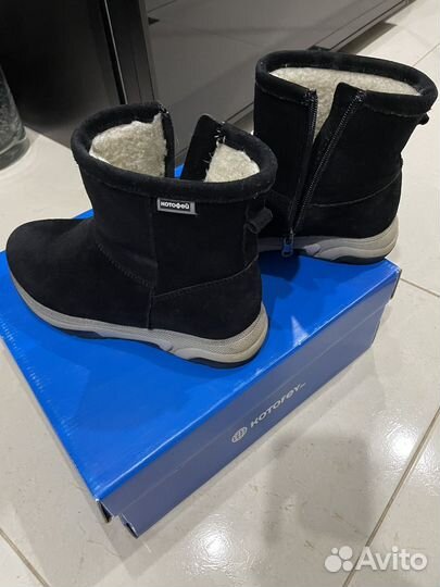 Ботинки зимние для девочки котофей 32