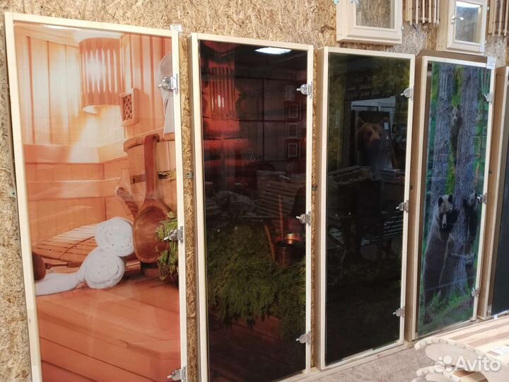 Дверь для бани и сауны 8мм