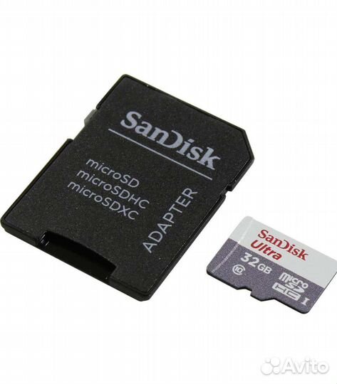 Карта памяти MicroSD SanDisk 32 GB 10 Class
