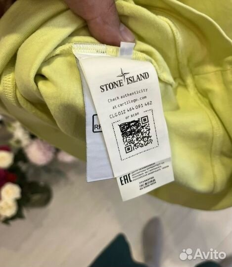 Stone island плотный лонгслив