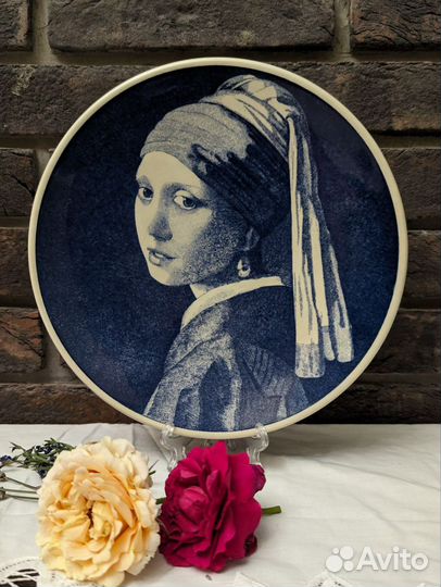 Настенная тарелка delft