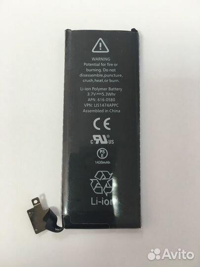 Аккумулятор для iPhone 5s/6/6s/7/8/SE/X/XR/11