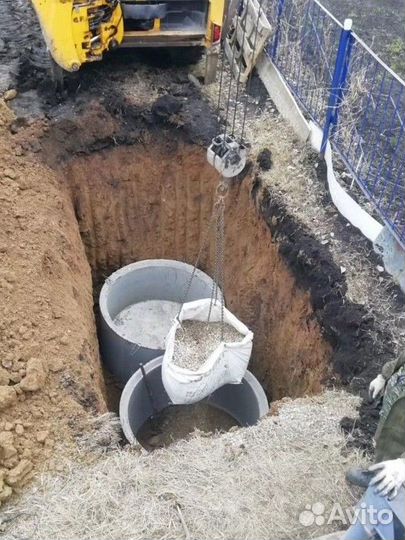 Септик переливной для дома