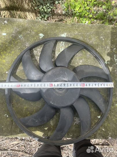 Крыльчатка вентилятора охлаждения audi Q3