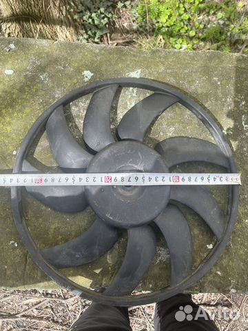 Крыльчатка вентилятора охлаждения audi Q3