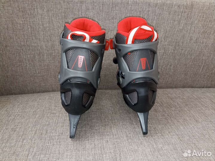 Коньки хоккейные детские oxelo