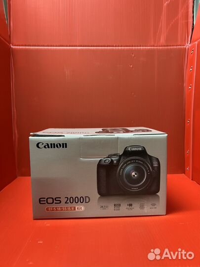 Фотоаппарат Canon EOS 2000D Kit