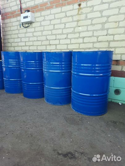 Барабан 42 литра с крышкой и хомутом