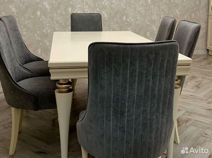 Кухонный стол и стулья комплект, наше производство