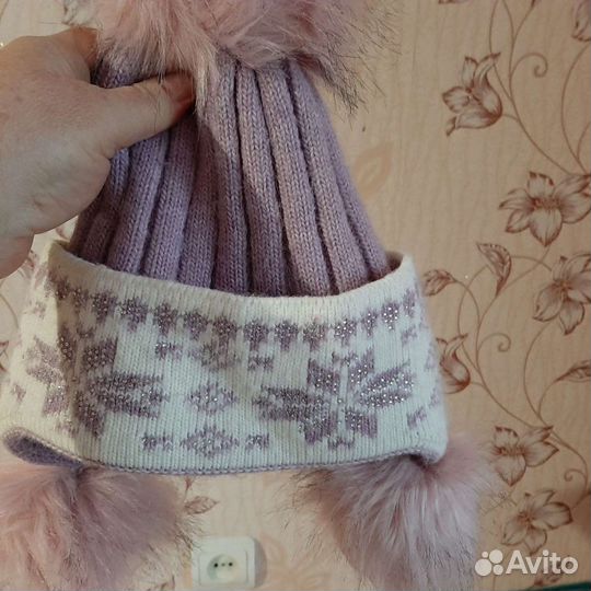 Шапка зимняя детская