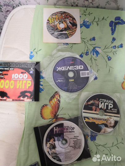 CD диски с играми на PC