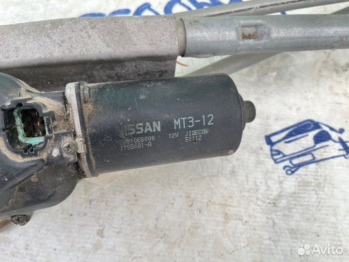 Трапеция дворников передняя Nissan Fuga Y50 VQ25DE