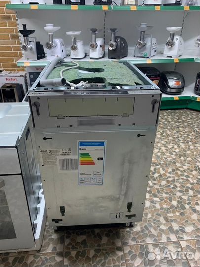Встраиваемая посудомоечная машина 45 см Haier
