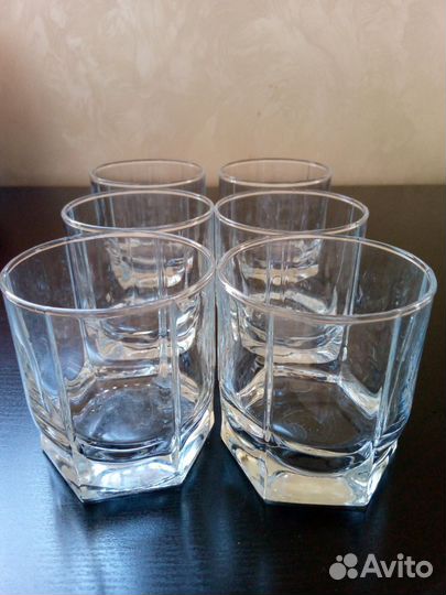 Бокалы стаканы для виски бренди коньяка 6шт