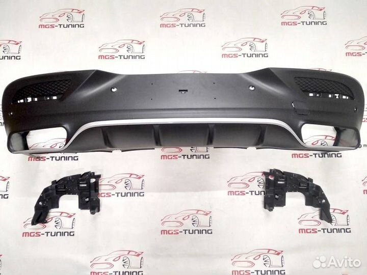 Диффузор хром Mercedes GLE Coupe 63 AMG