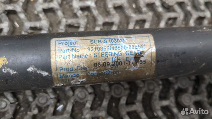 Рейка рулевая без г/у Opel Agila, 2001