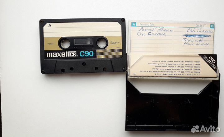 Аудио кассеты Maxell UDxl II 90, LN 90 и CR 90 бу