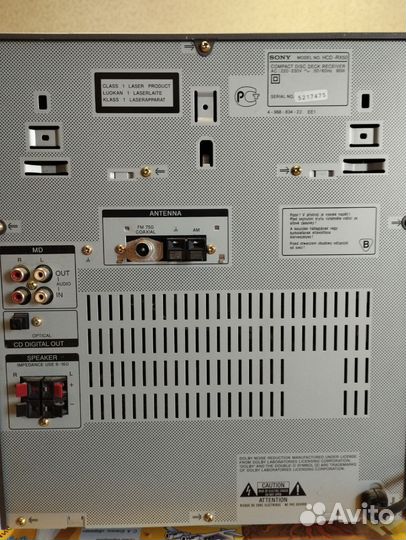 Музыкальный центр sony RX50