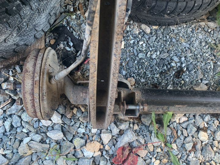 Балка задняя на деу матиз