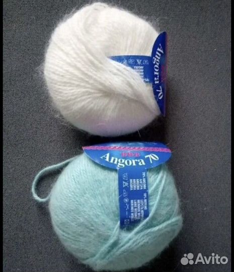 Пряжа разная 18 мотков