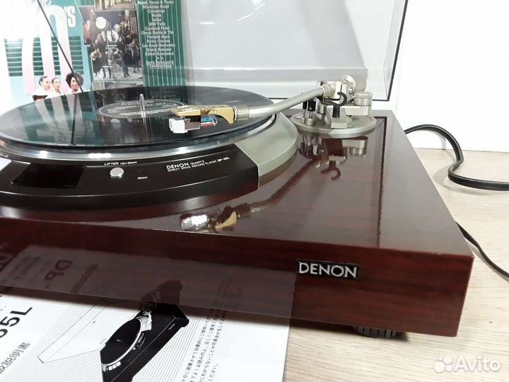 Проигрыватель винила denon dp 55l
