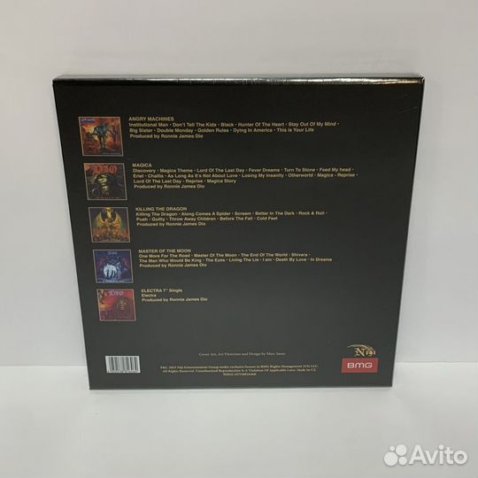 Dio - Studio Album 1996-2004 (Box 6LP + LP'7)