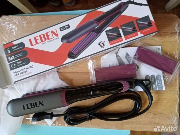 Плойка для волос Leben (мультистайлер)