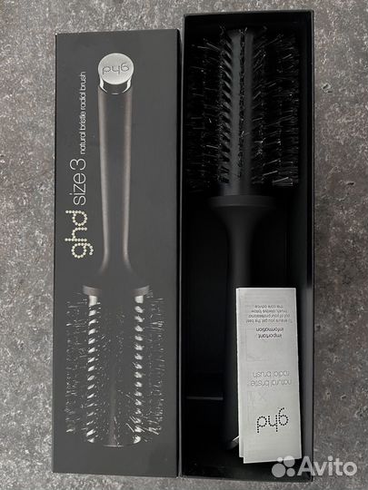 Расческа брашинг с натуральной щетиной ghd