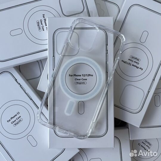 Прозрачные чехлы MagSafe новые iPhone