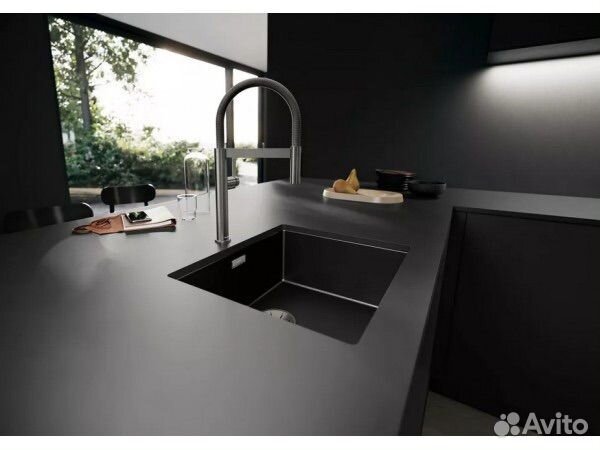 Мойка Blanco Claron 500-U Dark Steel 527834